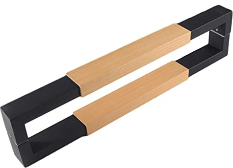 Poignée de porte coulissante double face pour portes en verre et bois, longueur réglable pour bureau et magasin