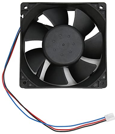 CPU Cooling Fan 120mm 24V 0.75A 1300RPM Quiet 3Pin Connector, PC Cooling Fan with 7 Blades and Double Ball Bearing, Easy Installation Computer Case Fan for CPU Chassis