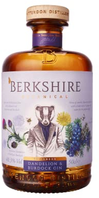 Berkshire Botanical Dandelion and Burdock Gin, 50 cl