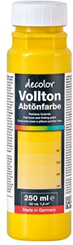 decolor Peintures Colorées Jaune soleil 250ml