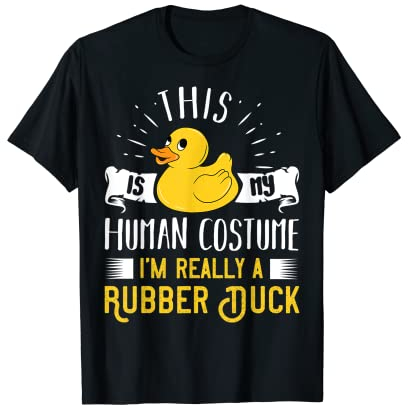 Badeente Kostüm Geschenk Riesen Dusche T-Shirt