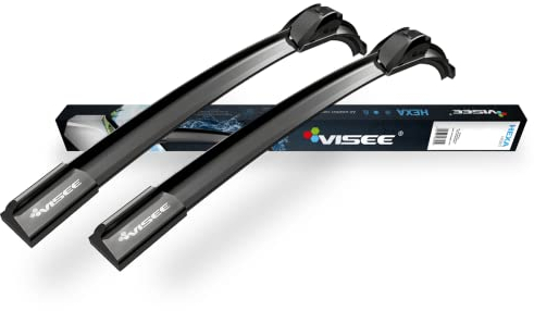 VISEE Komplette Scheibenwischer vorne kompatibel mit BMW Z4 E89 Roadster 05.2009-2016 - Länge: 530/500 mm