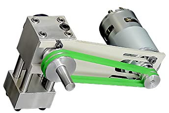 Jieotwice DIY Mini-Tischkreissägen Spindelgewinde Anhebbarer kleiner Schneidemaschinen Wellenblock 96W 795 DC Motor Schnellinstallationsmontage