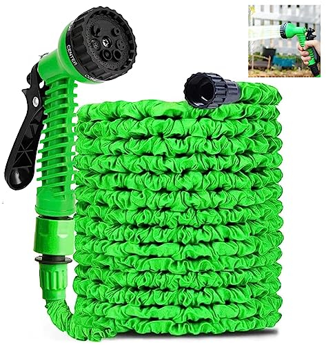 Flexibler Gartenschlauch wasserschlauch 22.5M, Gartenschlauch Flexibel mit 7 Funktion Garten Handbrause - Wasserschlauch flexibel dehnbar - Wasserschlauch Flexibel, für Rasen/Auto/Bootsreinigung