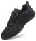 SECHRITE Cheerleading Cheer Schuhe Damen Mädchen Tanz Turnschuhe Dance Sneaker Schwarz Jazz Tanzschuhe Yoga Training Aerobic Schnürschuhe Schwarz 36 EU