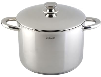 OLLA con tapa de acero INOX 18cm. WECOOK! PRO