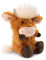 NICI Kuscheltier Hochlandrind McMooray 22cm braun - Stofftier aus weichem Plüsch, niedliches Plüschtier zum Kuscheln und Spielen, für Kinder & Erwachsene - tolle Geschenkidee - 61117