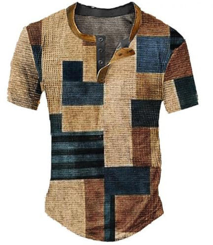 Generico Maglia Uomo Maniche Corte Camicia Koreana Maglia con Bottoni Superstore Gadget Completino Uomo Palestra Regali per Pensione Papa Maglia Inter Cotone Bambino