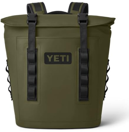 YETI Hopper Soft Backpack Cooler, Olive, M12
