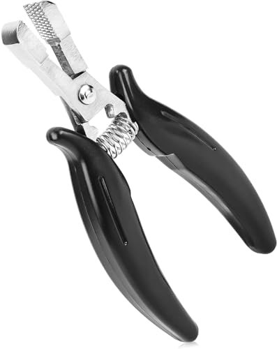 Bkemkri Pince à extensions de Cheveux, Pince pour micro anneaux, Pince pour enlever les extensions, Pince pour extensions dreadlocks, Pince professionnelle pour enlever les extensions de ruban adhésif
