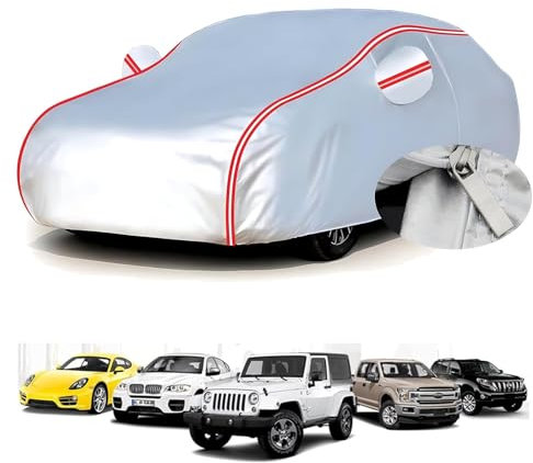 Autoabdeckung Vollgarage für Volkswagen Golf 6 Variante 2008-2012(453,4x178,1x150,4cm),Winddicht,schmutzabweisend,laubabweisend,Regen- und schneeabweisend,UV-beständig,mit Aufbewahrungstasche