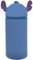 ADYEKSD Kawaii Federmäppchen, 2 in 1 aus welchem Silicon, Tischstifthalter, Reißverschluss, Stiftetasche Buntstifte Marker, Büro, Uni, niedlicher Schulbedarf, Cartoon Mädchen (blau-A)