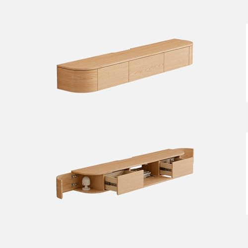 Meuble tv blanc,meuble tv mural,meuble suspendu tv,etagere murale tv,meuble tele suspendu,meuble tv suspendu,meuble tv blanc et bois,meuble tv suspendu,meuble tele bois,meuble tv chambre(Wood,160cm/62