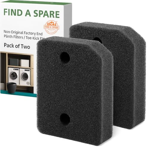 FIND A SPARE Plinth Filter Replacement for Miele T1 Dryer:9164761 Heat Pump Dryer, Dryer Spare Parts, Lint Filter Foam Sponge Replacement for Miele T1 Dryer (2)