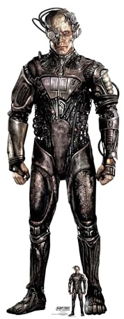 Star Cutouts – SC4821 – Star Trek Borg Drone Lifesize Cardboard Cutout 184cm – Official Star Trek Sci-Fi Villain Gift & Display