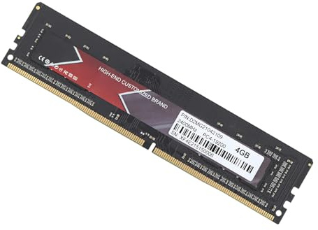 Generic Memoria RAM DDR4 de Aluminio Delgada de Alto Rendimiento para Computadoras de Escritorio 16 GB PC4‑19200 DDR4‑2400 MHz (4GB)