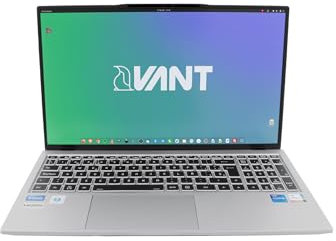 VANT Agile v2024 - Ordenador Portátil 15.6 FHD sRGB99% (Intel Core i7-1360P, 32GB DDR5, 2TB SSD NVMe PCIe 4.0, Intel Iris Xe, Ubuntu Linux) Plata - Teclado QWERTY Español