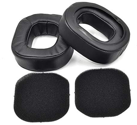 zhiwenCZW Ersatz-Ohrpolster Kissenbezug Ohrpolster Kissenschaumbecher Ersatzteile für -Astro A40 A40TR A50 GEN 1/2 Gaming-Kopfhörer-Headset