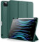 Vobafe Funda Compatible con Funda iPad Pro 11 2022/2021/2020/2018, Triple Funda Inteligente, Compatible con Carga de Pencil 2, Activación/Suspensión Automática, Pino Verde