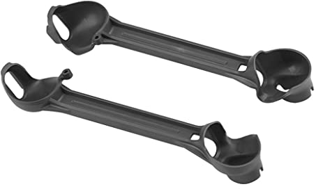 Sharplace 1 Paar abnehmbare, leichte, effektive Armschienen, für DJI FPV Verstärkung Protektoren Zubehör