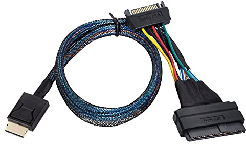cablecc oculink sff-8611 an U.2 U.3 SFF-8639 NVME PCIe PCI-Express-SSD-Kabel für Mainboard-SSD