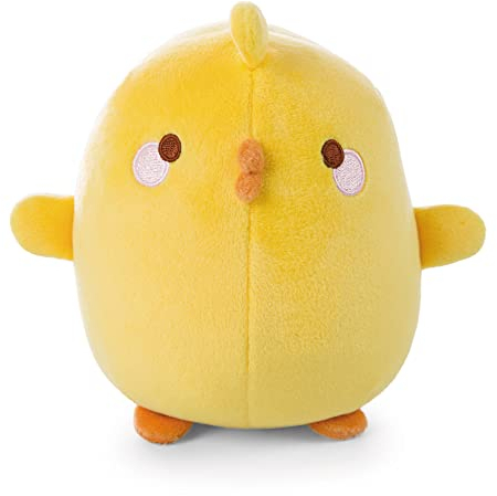 Kuscheltier Piu Piu MOLANG 12 cm I Liebenswerter Social Media & TV Star zum Kuscheln, Spielen & Liebhaben – 47744, Gelb