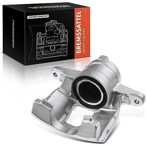 Frankberg Pinza Freno Pinza del Freno Anteriore Sinistra Fusione di alluminio Compatibile con 500 312 500 C 312 169 Panda Combi/Berlina 169 KA RU8 Replace# 77362684