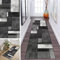 Teppich Läufer Flur Schwarz und Weiß rutschfest Korridor Teppichläufer Waschbar Modern Küche Schlafzimmer Wohnzimmer Läufer Teppich Breite 40cm/ 50cm/ 60cm/ 70cm/ 80cm/ 90cm/ 100cm ( Size : 60x100cm )