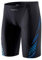 Maillot de Bain Homme Jammer – Jammers de Natation Solides, Endurance, Résistants au Chlore, Séchage Rapide, pour Entraînement et Compétition（Noir et Bleu XL）