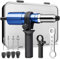 AUTOUTLET Rivetto per Trapano Avvitatore a Batteria, Adattatore Elettrico con 2,4/3,2/4,0/4,8 mm Naselli e 80 Rivetti Ciechi in Alluminio e Acciaio Inossidabile