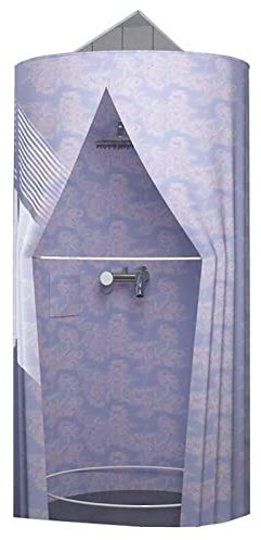 jiele Cabine Douche Toilette Camping Portable Pop Up Tente De Douche pour Les Voyages De Camping, 100 x 200CM, E [Classe énergétique A]