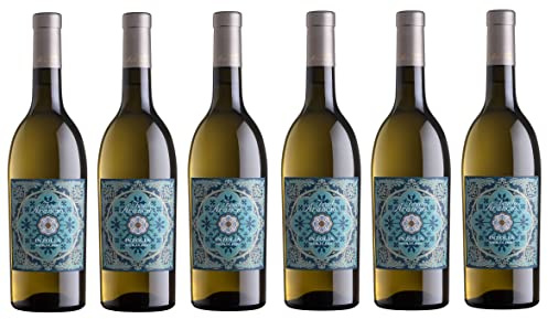 6x 0,75l - Feudo Arancio - Inzolia - Sicilia D.O.P. - Sizilien - Italien - Weißwein trocken