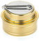 YdseozOA Portable Mini Alcohol Stove Spirit Burner Copper Alcohol Stove Camping Stoves with Sealed Cap Fire Extinguish Lid for BBQ Picnic Cooking Outdoor Hiking Camping