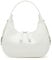 Caistre Damen Halbmond Schultertaschen Retro Y2k 90er Jahre Hobo Handtaschen Top Handle Y2k Unterarmtasche Mode Clutch Geldbörsen, Weiß-Groß
