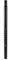 QUARKZMAN 25,4x450mm Universaler Fahrradsattelstütze Sattelstütze aus schwarzem Aluminiumlegierung