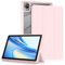 Yiernuo Coque pour Blackview Tab 70 WiFi 10.1 Pouces Tablette,Etui Housse de Protection Folio Translucide avec Fonction Support et Veille/Réveil Automatique,Rose