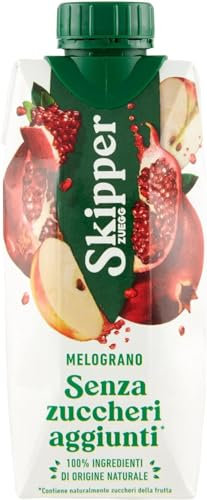 Succo ZUEGG Skipper Melograno Senza Zuccheri Aggiunti, 330ml x 3 confezioni