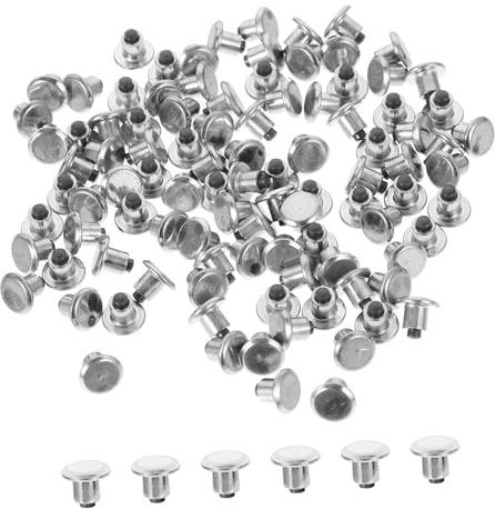 Gatuida 100piezas Clavos De Repuesto Para Neumáticos Tornillos Para Neumáticos De Coche Suv y Atv Fácil Instalación Durabilidad Alta