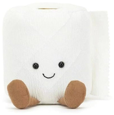 Begchy Plüschiges und Schönes Toilettenpapier, Puppenrolle, Interessantes und Schönes Puppen-Anhänger Als für