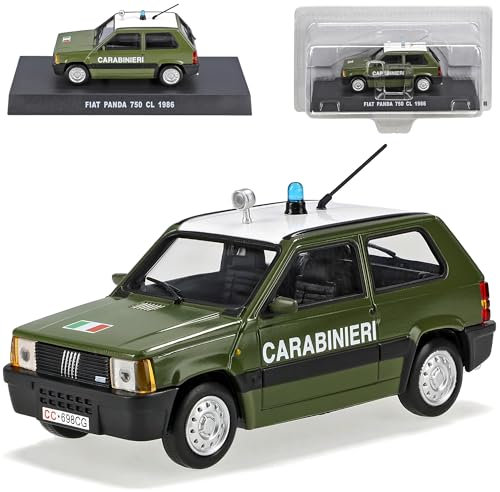 Ixo FIAT Panda 750cl 750 Cl 1986 Carabinieri 1/43 De Agostini Modellauto Modell Auto Sonderangebot
