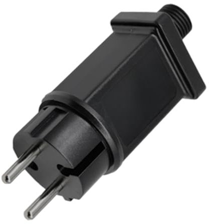 Fuente Alimentación para Tira Luces LED 24 V y 0,3 A, Adaptador Enchufe para Transformador LED, IP44, Resistente Agua, Adaptador para Lámpara Navideña, ENCHUFE UE
