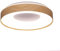 Alpinaluz Plafón LED de Techo Redondo 30W Ø38,5cm – Diseño Minimalista con Marco Efecto Madera y Anillo Interior Blanco – Luz CCT Ajustable 3000K-4000K-6000K para Salón, Dormitorio o Cocina