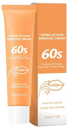 Oberlippenhaar Entferner für Damen 20g Gesichtscreme | Lippenhaar Entfernungscreme für Mutter, Vater, in, , Achseln, Achselhöhlen, Intimbereich