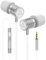 LUDOS Ultra Kopfhörer In Ear Ohrhörer mit Kabel und Mikrofon, Kristallklarer Klang, Ausgewogene Höhen und Tiefen, Neuer Memory Foam, Langlebiges Kabel, Bässe, Lautstärkeregelung, Earphones für Handy