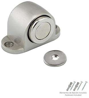 Wolfpack 5322030 Türstopper, magnetisch, extra stark, Edelstahl