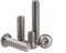 BOZONLI Linsenkopfschrauben mit Innensechskant, rostfreier Edelstahl 304, Vollgewinde Flachkopfschrauben,M2×38mm,50 Stück
