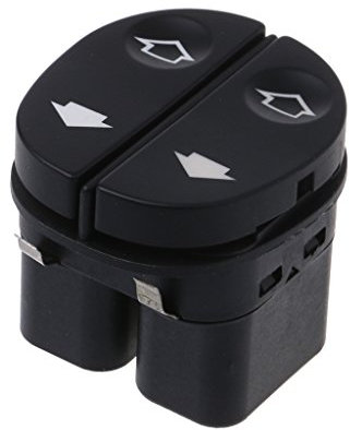 BIlinli Interruptor de enrollador Lateral del Conductor del elevalunas eléctrico para Ford Fiesta Tourneo
