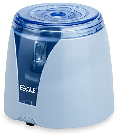 Eagle Portable Automatic Pencil Sharpener, Battery Powere,Suitable for Kids, Home, School and Office use (Blue)