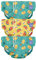 Bambino Mio, pañal bañador, tropical, mediano (6-12 meses), pack de 3