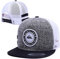 ISW Casquette de baseball unisexe 4 saisons Hip Hop Tide Hip-Hop avec filet réglable à bord plat - -